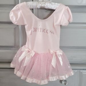 Princess ballerina tutu dress light pink